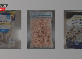 Retiran del mercado varios productos de camarón por posible contaminación radiactiva