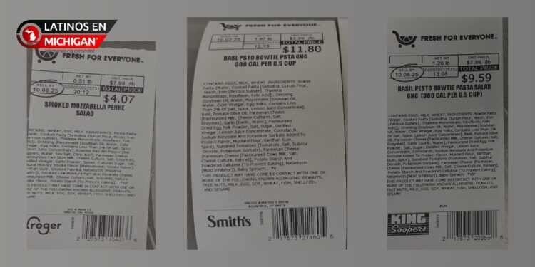 Kroger retira ensaladas de pasta por posible contaminación con Listeria