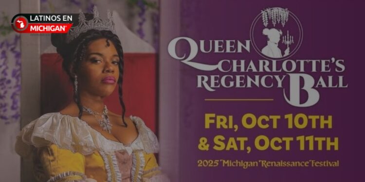 El esplendor de otra era: Queen Charlotte’s Regency Ball deslumbra en Michigan