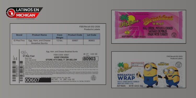 Retiran del mercado burritos y wraps por posible contaminación con Listeria