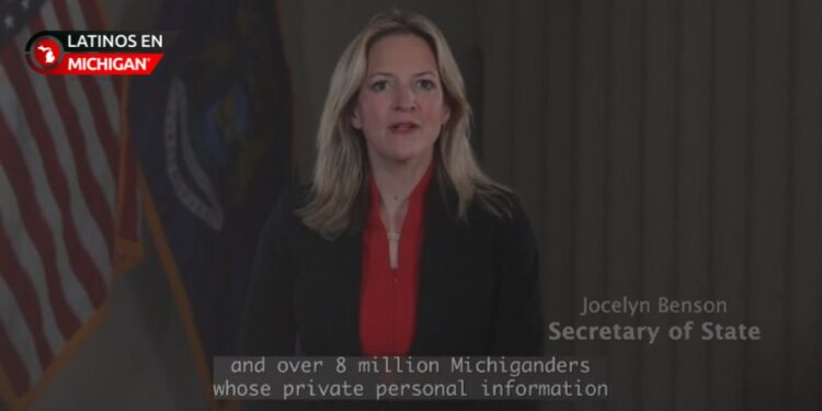 La secretaria Benson advierte: el DOJ exige ilegalmente datos privados de votantes en Michigan