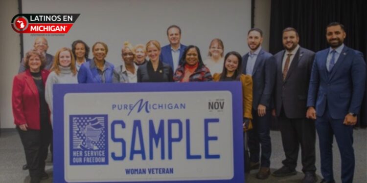 Michigan lanza matrícula conmemorativa para honrar a sus mujeres veteranas