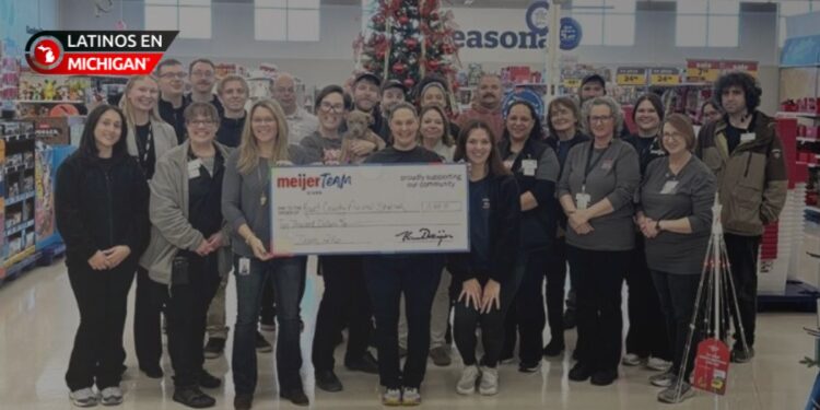 Standale Meijer impulsa el bienestar animal con una donación de $10.000 al refugio del condado de Kent