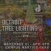 Detroit se prepara para encender su espíritu navideño con el tradicional encendido del árbol 2025