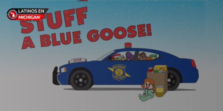 La Policía Estatal de Michigan impulsa campaña solidaria navideña para recolectar juguetes y alimentos